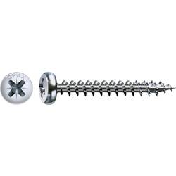 SPAX 0231010500405 půlkulaté šrouby 5 mm 40 mm křížová drážka Pozidriv ocel 500 ks