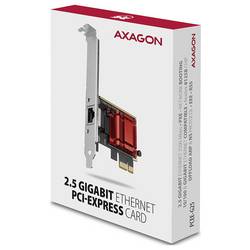 AXAGON PCEE-G25 síťová karta 2.5 GBit/s RJ45