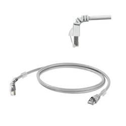 Weidmüller 1233160020 RJ45 síťové kabely, propojovací kabely CAT 6A S/FTP 2.00 m šedá UL certifikace 1 ks