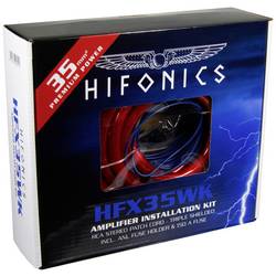 Hifonics sada napájecích kabelů k HiFi zesilovači do auta 35 mm², 35 mm², 0.5 mm² vč. konektoru