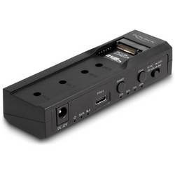 Delock 64252 USB-C™ (USB 3.2 Gen 2) M.2 PCIe NVMe dokovací stanice pro pevný disk 2.5 palec s funkcí klonování