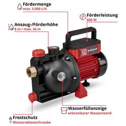 Einhell Power X-Change GC-GP 6050 ECO PLUS zahradní čerpadlo 5000 l/h 40 m