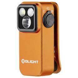 OLight Oclip Pro (Orange) Oclip Pro (Orange) mini kapesní svítilna s klipem na opasek 500 lm 53 g