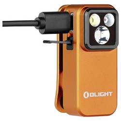 OLight Oclip Pro (Orange) Oclip Pro (Orange) mini kapesní svítilna s klipem na opasek 500 lm 53 g
