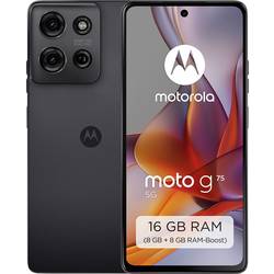Motorola moto g75 5G smartphone 128 GB, 17 cm (6.7 palec), uhlí, Android™ 14, hybridní slot