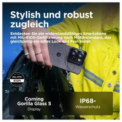Motorola moto g75 5G smartphone 128 GB, 17 cm (6.7 palec), uhlí, Android™ 14, hybridní slot