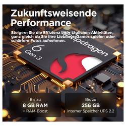 Motorola moto g75 5G smartphone 128 GB, 17 cm (6.7 palec), uhlí, Android™ 14, hybridní slot