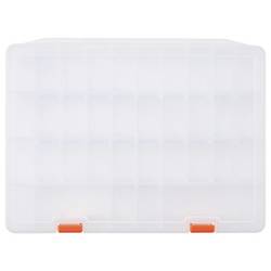 TRU COMPONENTS krabička na malé součástky (d x š x v) 250 x 190 x 40 mm přihrádek: 36 variabilní rozčlenění, Vč. rukojeti Obsah 1 ks