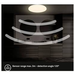 Briloner 3827016 3827016 stropní svítidlo s PIR senzorem LED LED Energetická třída (EEK2021): F (A - G) 12 W bílá