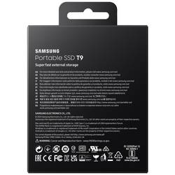 Samsung Portable T9 1 TB, externí SSD disk, USB-C®, USB 3.2 (Gen 2) , černá