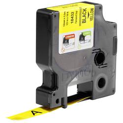 etikety DYMO IND RHINO 18432 vinyl Barva pásky: žlutá Barva písma:černá 12 mm 5.5 m