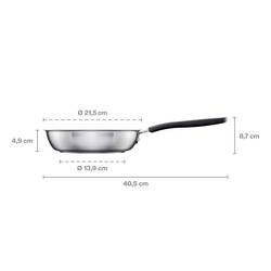 Fiskars 1072249 Funkční tvar Pánev 200 mm