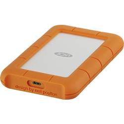 LaCie Rugged, Rugged, 2 TB, externí HDD 6,35 cm (2,5), USB-C®, stříbrná, oranžová, STFR2000800