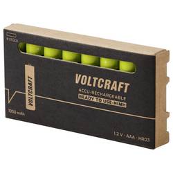 VOLTCRAFT akumulátor AAA Ni-MH 1050 mAh 1.2 V Připraveno k použití 8 ks