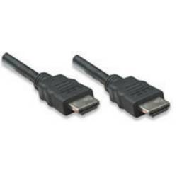 Manhattan HDMI kabel Zástrčka HDMI-A, Zástrčka HDMI-A 2.00 m černá 323215-CG 4K UHD, Audio Return Channel HDMI kabel