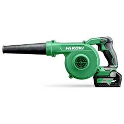 HiKOKI RB18DC Akumulátorový fukar Průtok vzduchu 3.5 m³/min Rychlost proudění vzduchu 95 m/s 18 V
