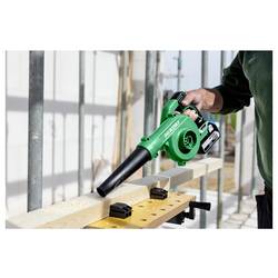 HiKOKI RB18DC Akumulátorový fukar Průtok vzduchu 3.5 m³/min Rychlost proudění vzduchu 95 m/s 18 V