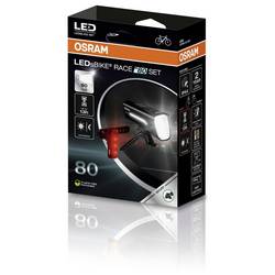Osram Automotive sada světel na kolo RACE 80 SET LED napájeno akumulátorem černá