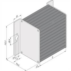nVent SCHROFF 24814025 24814025 univerzální pouzdro 76.2 x 112.3 x 160.5 hliník vícebarevná 1 ks