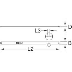 Pilový list BERYLLLIUMplus pro obloukovou pilu 300 mm KS Tools 962.9034
