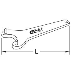 KS Tools 963.8237 9638237 Klíč na aretační matici