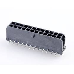 Molex vestavná pinová lišta (standardní) 24, rozteč 3.00 mm, 430452416, 1 ks Tape on Full reel