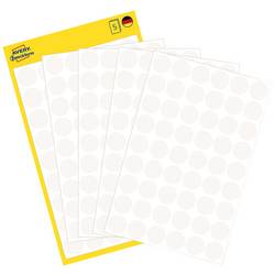 Avery-Zweckform 3145 popisovače etiket Ø 12 mm bílá 270 ks trvalé papír