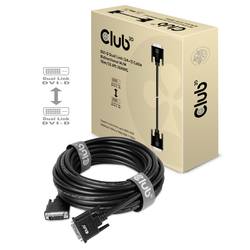 club3D DVI kabel DVI-D 24+1pol. Zástrčka 3.00 m černá CAC-1223 DVI kabel