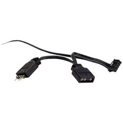 Inter-Tech RS-071 RGB PC větrák s krytem černá, bílá
