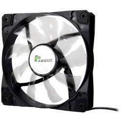 Inter-Tech Argus L-12025 PC větrák s krytem černá (š x v x h) 120 x 120 x 25 mm včetně LED osvětlení