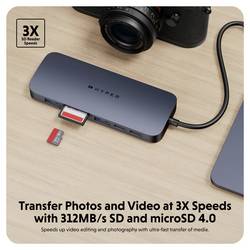 HYPER USB-C® dokovací stanice HyperDrive EcoSmart Gen.2 Hub Vhodné pro značky (dokovací stanice pro notebook): univerzální napájení USB-C®