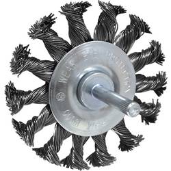 KS Tools 340.0039 Kartáč z ocelového drátu 0,5 mm, Ø 75 mm