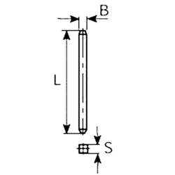 Vogt Verbindungstechnik 951.68 kontaktní kolík Kontaktní plocha pocínovaný 100 ks (d x š) 7 mm x 0.63 mm