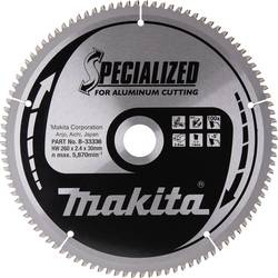 Makita B-33336 B-33336 pilový kotouč 260 x 30 x 2.4 mm Počet zubů (na palec): 100 1 ks