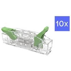 Degson DGBSC-SG02/4-01P (17-16ZH), kabelová svorka, 0.2-4 mm², kontakty 1, zelená, Piece, 10 ks