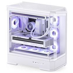 Jonsbo midi tower pouzdro, PC skříň, herní pouzdro bílá