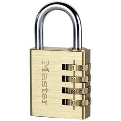 Master Lock P44298 visací zámek na heslo, 40 mm, hliník, mosaz