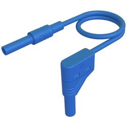 Hirschmann Test & Measurement MAL S WG-B 100/2,5 bl bezpečnostní měřicí kabely 4mm bezpečnostní zástrčka 4mm bezpečnostní zástrčka 100 cm modrá 1 ks