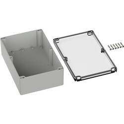 TRU COMPONENTS TC-9065548 Venkovní kryt 240.3 x 160.3 x 90 polykarbonát šedobílá (RAL 7035) 1 ks