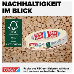 tesa Classic 52803-00000-01 malířská krycí páska bílá (d x š) 50 m x 19 mm 1 ks