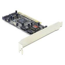 Delock Controller SATA, 4 port w/ Raid SATA řadič PCI S podporou RAID