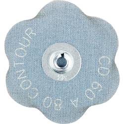 PFERD TOOLS CD 60 A 80 CONTOUR 42759002 brusný list Zrnitost 80 (Ø) 60 mm 50 ks