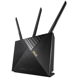 Asus 4G-AX56 AX1800 Cat. 6 router Integrovaný modem: UMTS, LTE, 2.4 GHz, 5 GHz, 1201 MBit/s