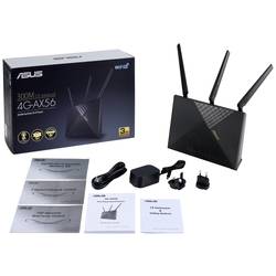 Asus 4G-AX56 AX1800 Cat. 6 router Integrovaný modem: UMTS, LTE, 2.4 GHz, 5 GHz, 1201 MBit/s