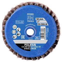 PFERD TOOLS 42719115 Sada brusných kotoučů Průměr 50 mm Zrnitost=120 10 ks