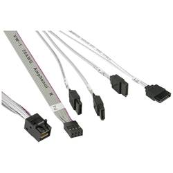 Supermicro pevný disk kabel 0.55 m šedá, bílá