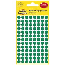 Avery-Zweckform 3012 popisovače etiket Ø 8 mm zelená 416 ks trvalé papír