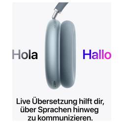 Apple Airpods Max 2 AirPods Bluetooth® stereo modrá Redukce šumu mikrofonu, Potlačení hluku headset