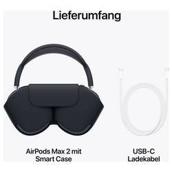 Apple Airpods Max 2 AirPods Bluetooth® stereo modrá Redukce šumu mikrofonu, Potlačení hluku headset