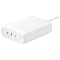 Belkin USB nabíječka, GaN, USB Power Delivery (USB-PD) , 4x USB-C®, 200 W, Dodávka energie, bílá
